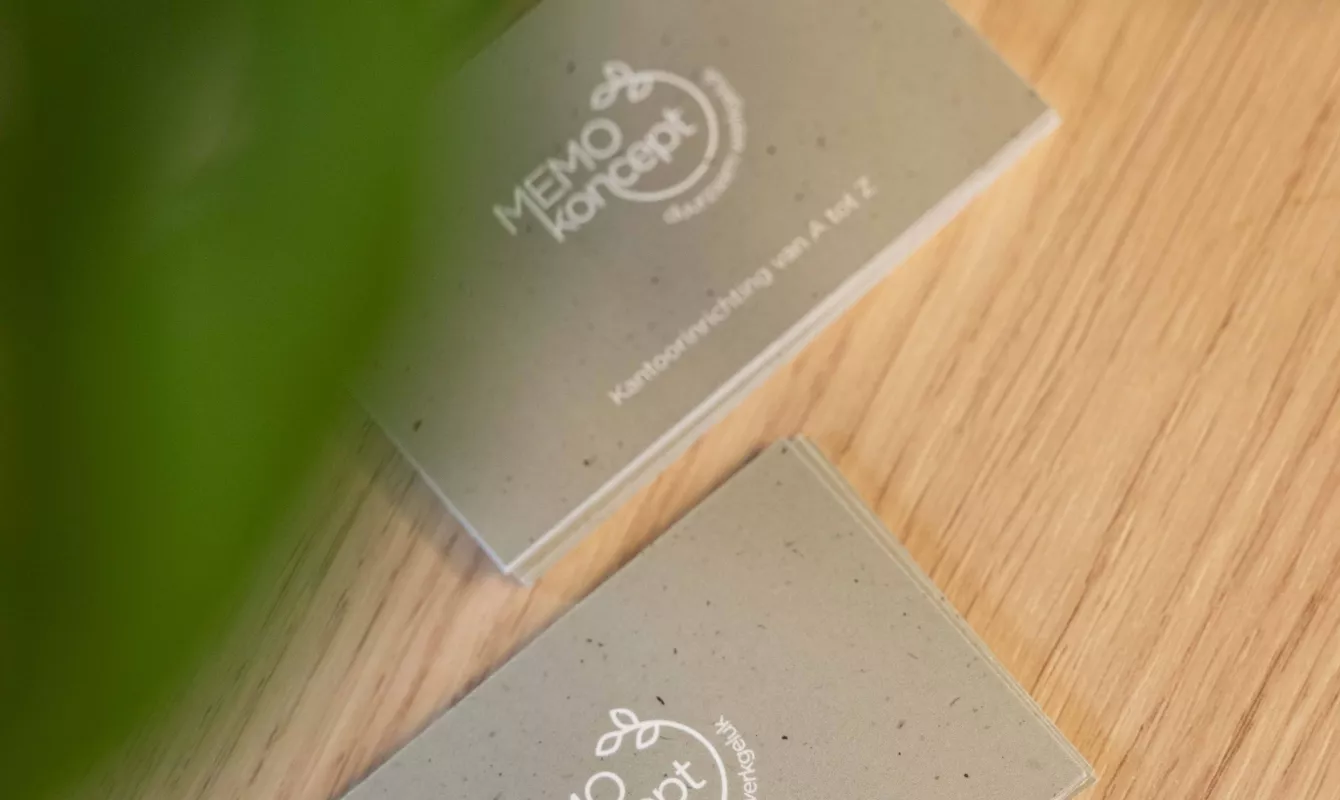 Visitekaartjes MEMO Koncept - Contacteer ons